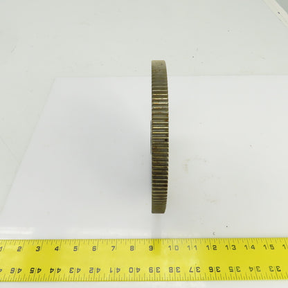 128 Tooth Spur Gear 20° 7.775" OD 0.944" Spline Bore 6 Tooth 5/8" Wide