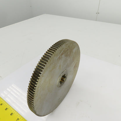 128 Tooth Spur Gear 20° 7.775" OD 0.944" Spline Bore 6 Tooth 5/8" Wide