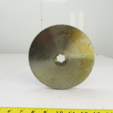 128 Tooth Spur Gear 20° 7.775" OD 0.944" Spline Bore 6 Tooth 5/8" Wide