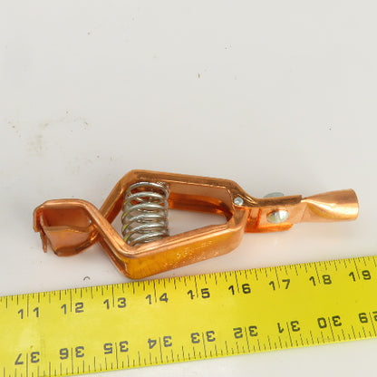 Mueller Electric No 35 Big Brute PVC Insulator W/33C 300 Amp Alligator Clip