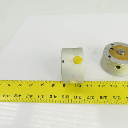 Compact Automation Q02-5152 Pneumatic Inch Round Cylinder Lot Of 2