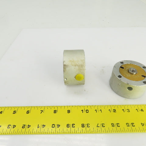 Compact Automation Q02-5152 Pneumatic Inch Round Cylinder Lot Of 2