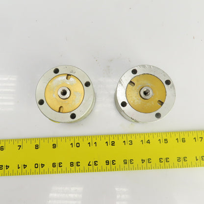 Compact Automation Q02-5152 Pneumatic Inch Round Cylinder Lot Of 2