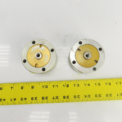 Compact Automation Q02-5152 Pneumatic Inch Round Cylinder Lot Of 2