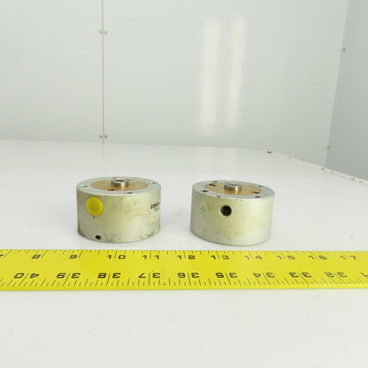 Compact Automation Q02-5152 Pneumatic Inch Round Cylinder Lot Of 2