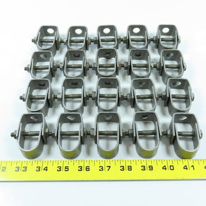 1/2" Adjustable Clevis Pipe Hanger 3/8" Rod Size Lot of 20