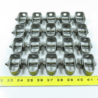 1/2" Adjustable Clevis Pipe Hanger 3/8" Rod Size Lot of 20