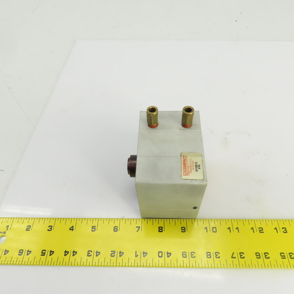 Compact Automation SFH3X12 Pneumatic Inch Square Cylinder 3" Bore