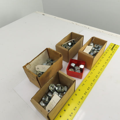 Large Lot Of Misc. Lock Nuts 3/4"-16, 3/4"-10, 5/8"-11, 5/8"-18 1/2"-13 Lot/157