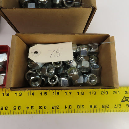 Large Lot Of Misc. Lock Nuts 3/4"-16, 3/4"-10, 5/8"-11, 5/8"-18 1/2"-13 Lot/157