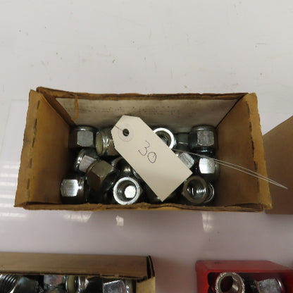 Large Lot Of Misc. Lock Nuts 3/4"-16, 3/4"-10, 5/8"-11, 5/8"-18 1/2"-13 Lot/157