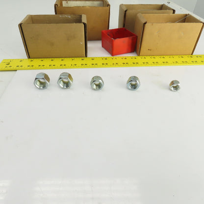 Large Lot Of Misc. Lock Nuts 3/4"-16, 3/4"-10, 5/8"-11, 5/8"-18 1/2"-13 Lot/157