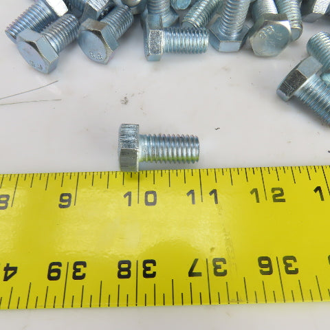 1/2"-13 x 1" UNC Zinc Hex Head Bolt Grade 5 Lot Of 160