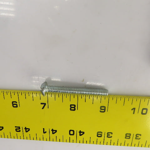 1/4"-20 x 1-7/8" Stainless Steel Round Head Slotted Screws Lot Of 100