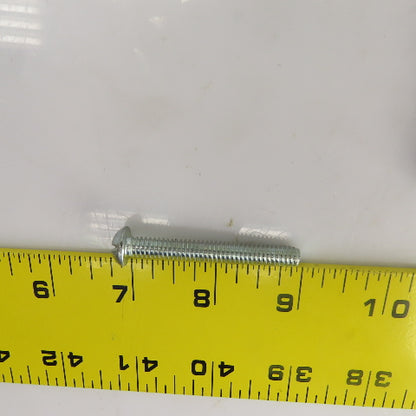 1/4"-20 x 1-7/8" Stainless Steel Round Head Slotted Screws Lot Of 100