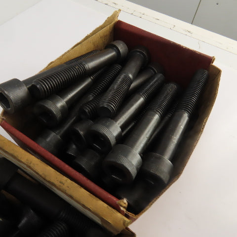 5/8"-11 x 4" Socket Head Cap Screw Black Oxide Alloy Lot Of 75