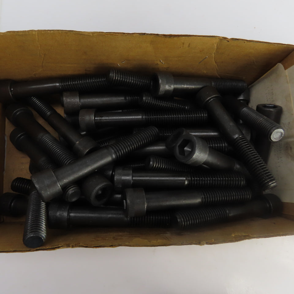 5/8"-11 x 4" Socket Head Cap Screw Black Oxide Alloy Lot Of 75