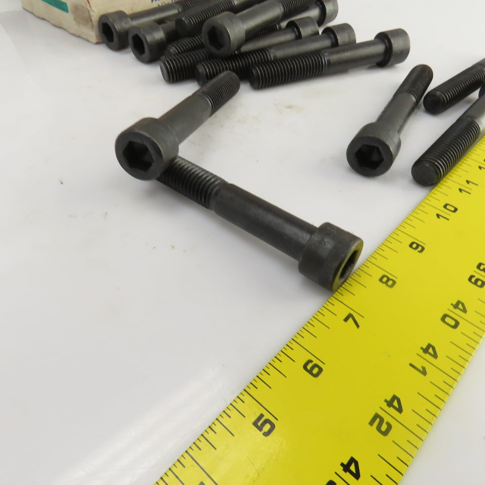 5/8"-11 x 4" Socket Head Cap Screw Black Oxide Alloy Lot Of 25