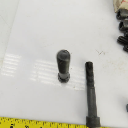 5/8"-11 x 4" Socket Head Cap Screw Black Oxide Alloy Lot Of 25
