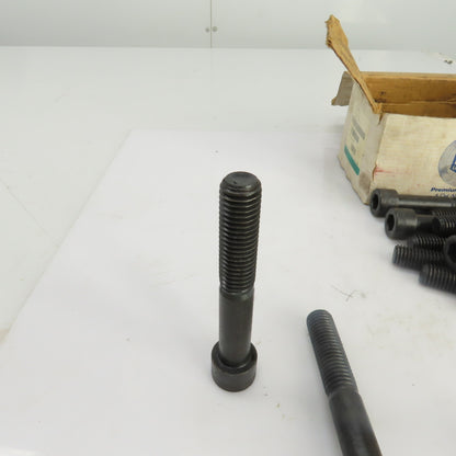 5/8"-11 x 4" Socket Head Cap Screw Black Oxide Alloy Lot Of 25