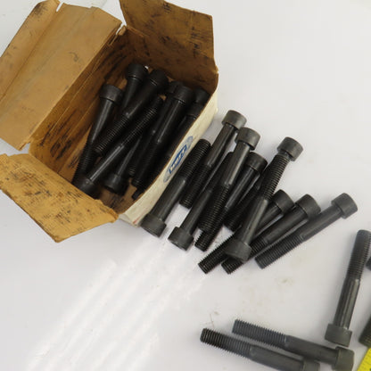 5/8"-11 x 4" Socket Head Cap Screw Black Oxide Alloy Lot Of 25