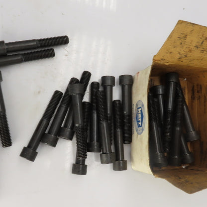 5/8"-11 x 4" Socket Head Cap Screw Black Oxide Alloy Lot Of 25