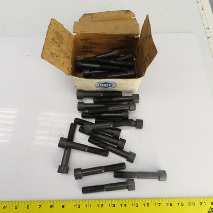 5/8"-11 x 4" Socket Head Cap Screw Black Oxide Alloy Lot Of 25