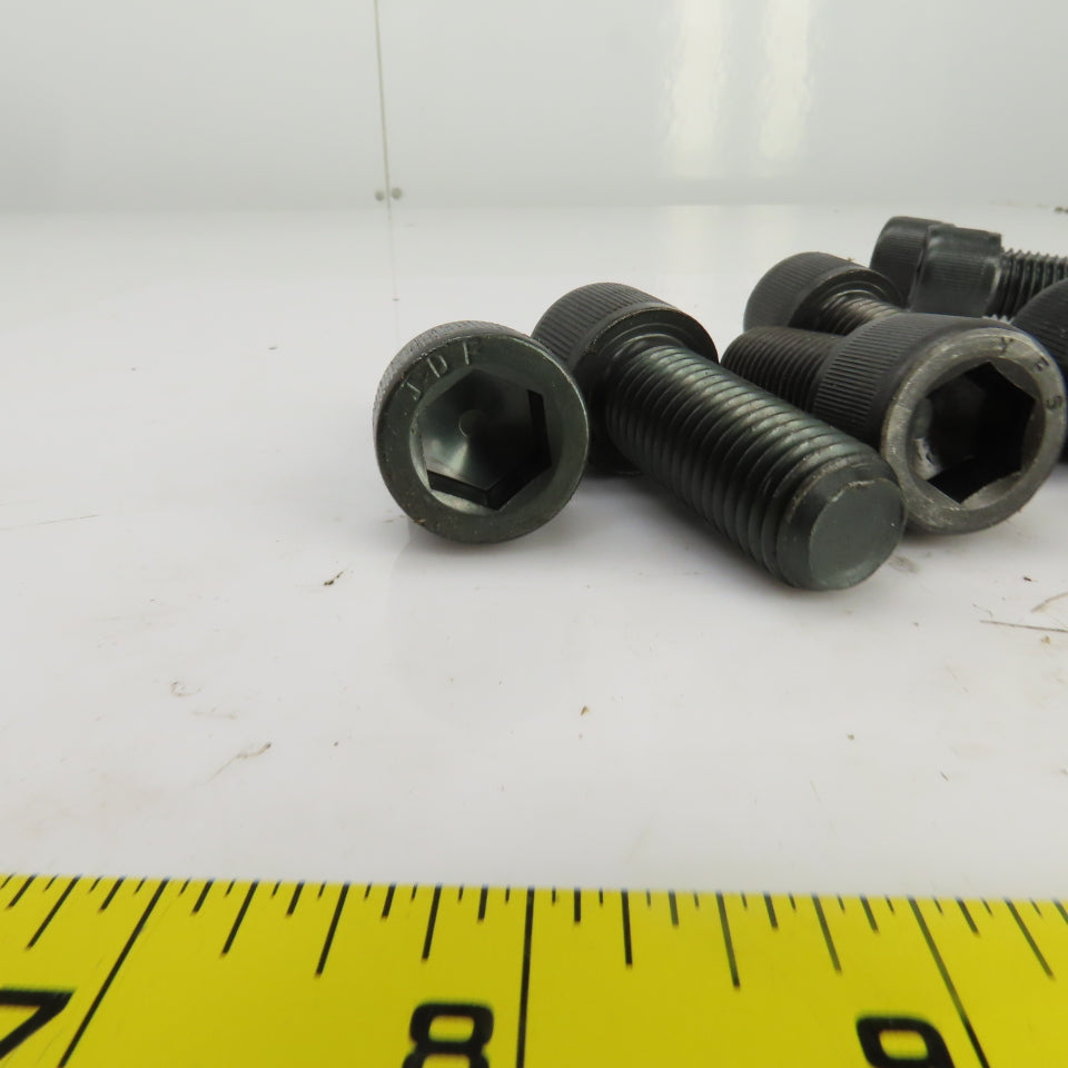 3/4"-10 x 2" Socket Head Cap Screw Black Oxide Alloy Lot Of 11