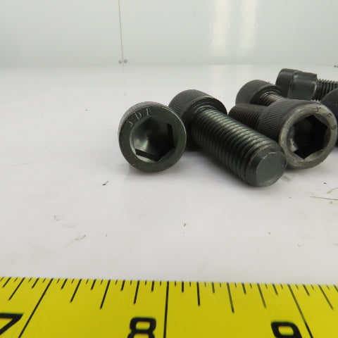 3/4"-10 x 2" Socket Head Cap Screw Black Oxide Alloy Lot Of 11