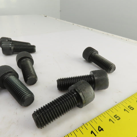 3/4"-10 x 2" Socket Head Cap Screw Black Oxide Alloy Lot Of 11