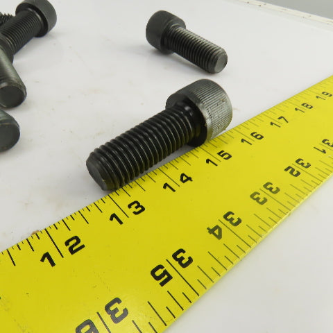 3/4"-10 x 2" Socket Head Cap Screw Black Oxide Alloy Lot Of 11