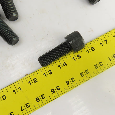 3/4"-10 x 2" Socket Head Cap Screw Black Oxide Alloy Lot Of 11