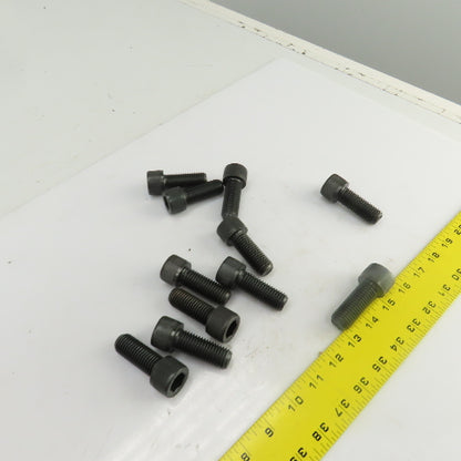 3/4"-10 x 2" Socket Head Cap Screw Black Oxide Alloy Lot Of 11