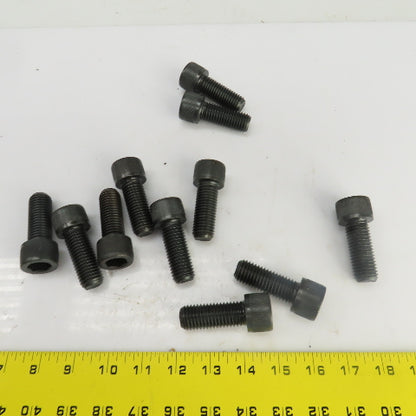 3/4"-10 x 2" Socket Head Cap Screw Black Oxide Alloy Lot Of 11