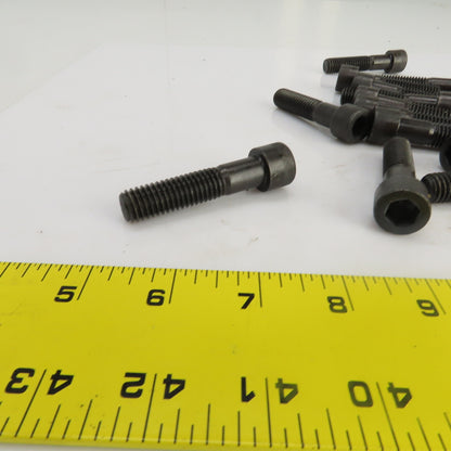 1/2"-13 x 2-1/4" Socket Head Cap Screw Black Oxide Alloy Lot Of 30