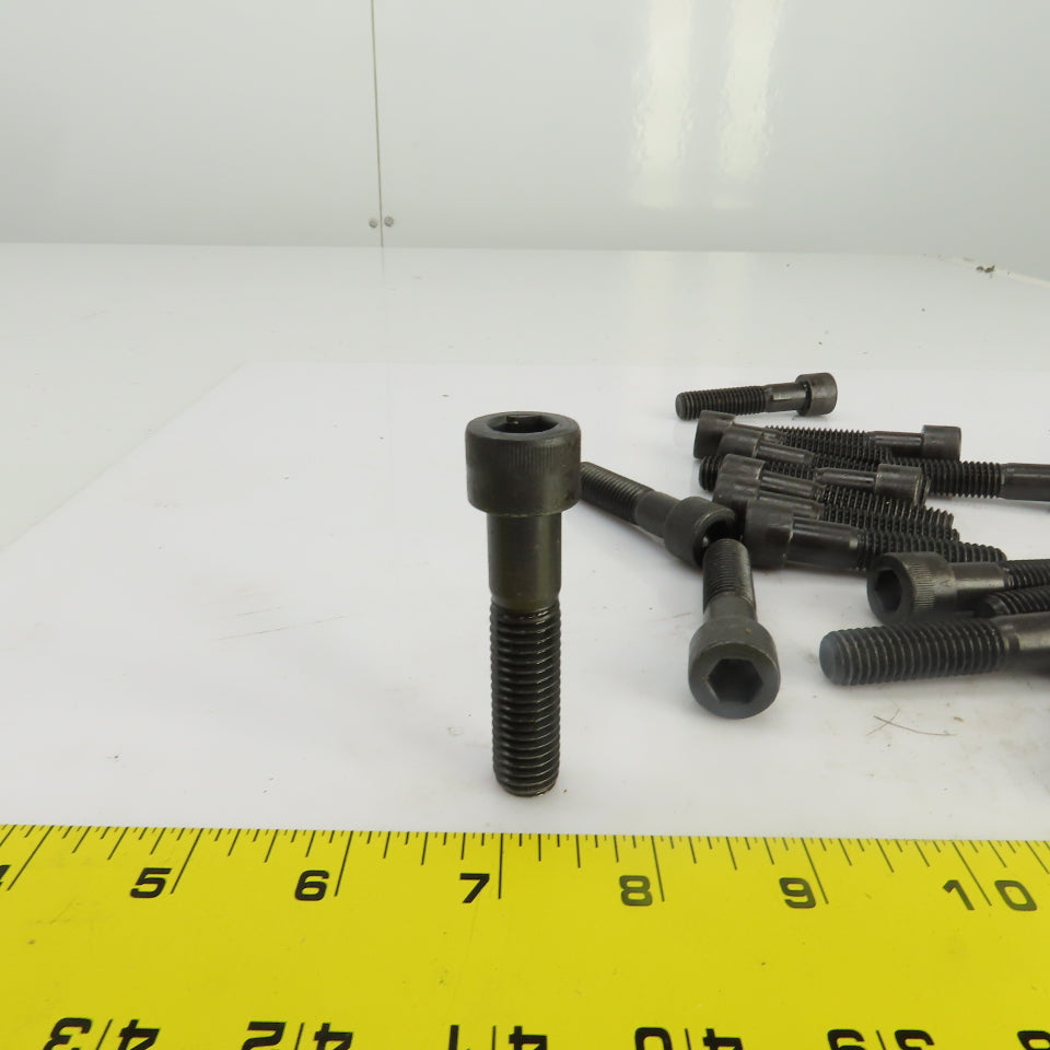 1/2"-13 x 2-1/4" Socket Head Cap Screw Black Oxide Alloy Lot Of 30