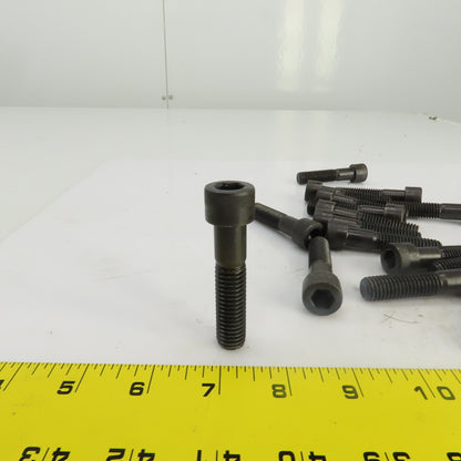 1/2"-13 x 2-1/4" Socket Head Cap Screw Black Oxide Alloy Lot Of 30