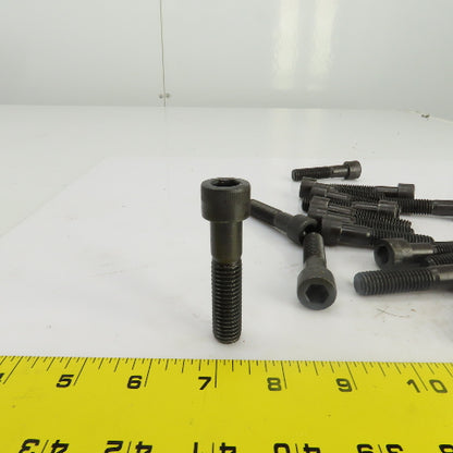 1/2"-13 x 2-1/4" Socket Head Cap Screw Black Oxide Alloy Lot Of 30