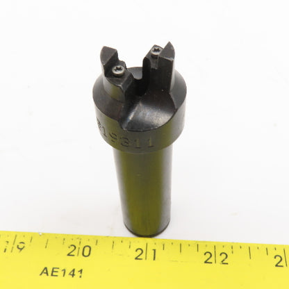 19311 3/4" Piloted Indexing Counterbore Chamfer 1/4" Pilot 3/4" Shank