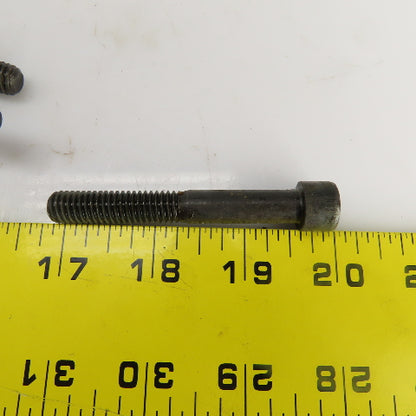 3/8"-16 x 2-3/4" Socket Head Cap Screw Black Oxide Alloy Lot Of 50