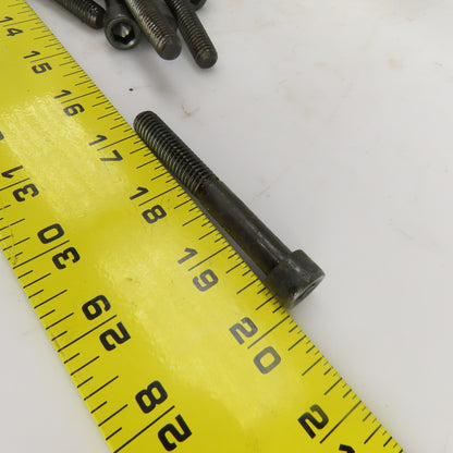 3/8"-16 x 2-3/4" Socket Head Cap Screw Black Oxide Alloy Lot Of 50