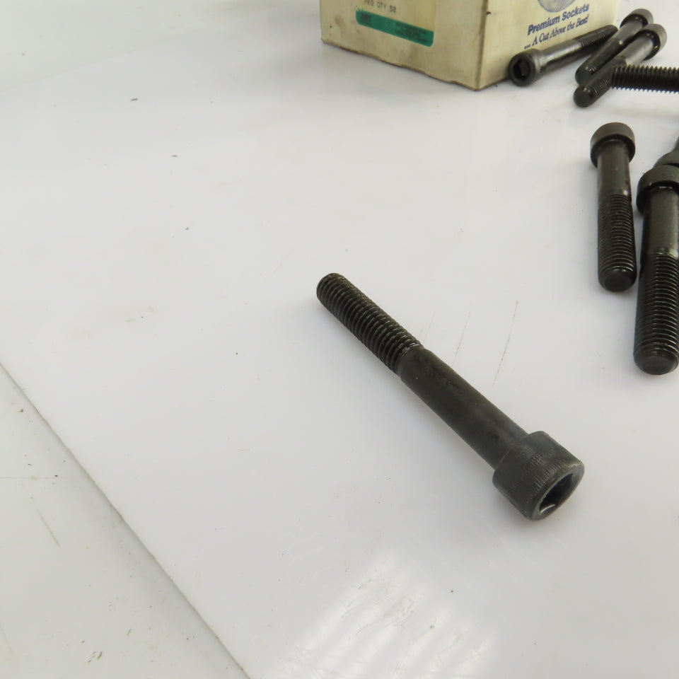 3/8"-16 x 2-3/4" Socket Head Cap Screw Black Oxide Alloy Lot Of 50