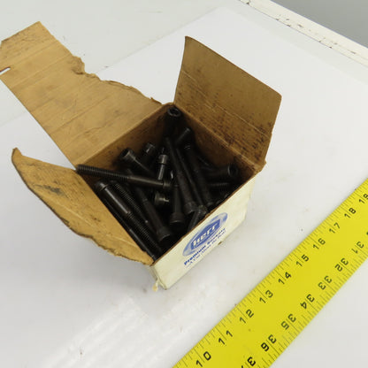 3/8"-16 x 3" Socket Head Cap Screw Black Oxide Alloy Lot Of 40