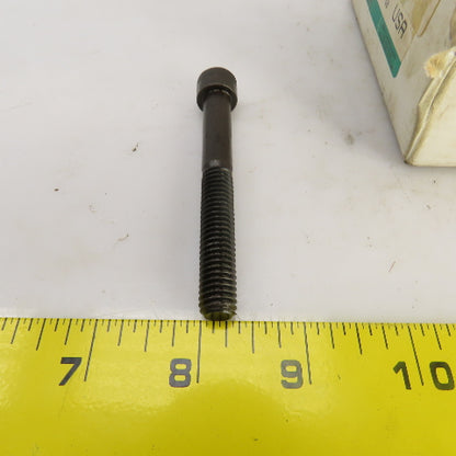 3/8"-16 x 3" Socket Head Cap Screw Black Oxide Alloy Lot Of 40