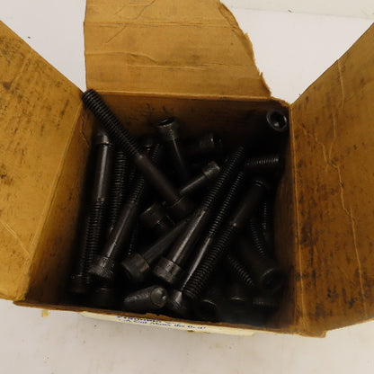 3/8"-16 x 3" Socket Head Cap Screw Black Oxide Alloy Lot Of 40