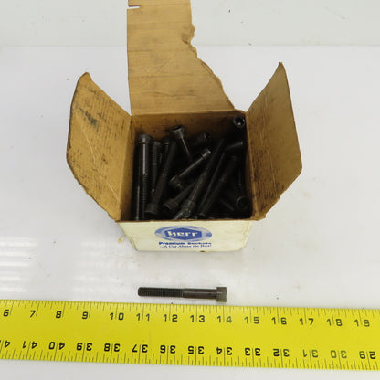 3/8"-16 x 3" Socket Head Cap Screw Black Oxide Alloy Lot Of 40