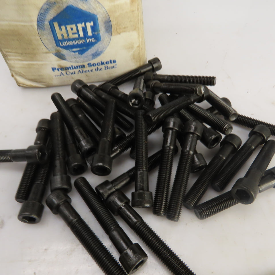 5/16"-24 x 2" Socket Head Cap Screw Black Oxide Alloy Lot Of 95