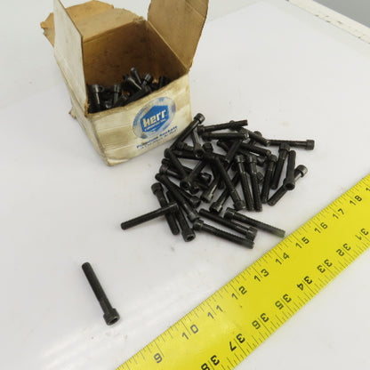 5/16"-24 x 2" Socket Head Cap Screw Black Oxide Alloy Lot Of 95