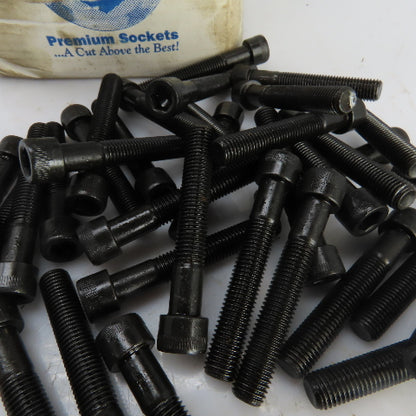 5/16"-24 x 2" Socket Head Cap Screw Black Oxide Alloy Lot Of 95
