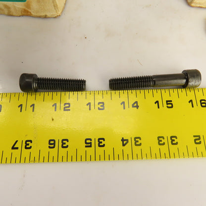 3/8"-16 x 2-1/4" 3/8"-16 x 1-1/2" Socket Head Cap Screw Oxide Alloy Lot/100